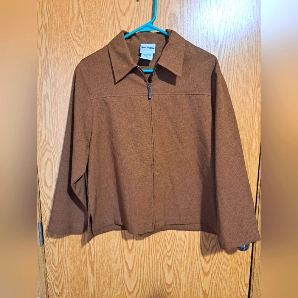 🌈Bon Worth. Brown Jacket.